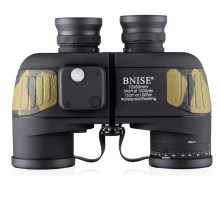 10X50 Marine Binoculars with Rangefinder and compass with BAK4 Prism FMC Lens for Hunting Birdwatching Boating